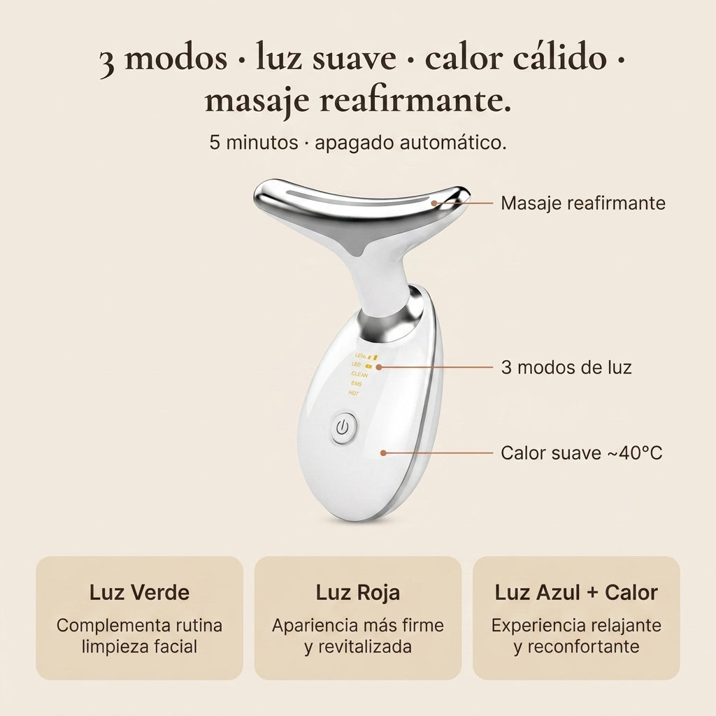 Masajeador Facial Papada Cuello Reafirma - id 6100 / 1852 — vista 3
