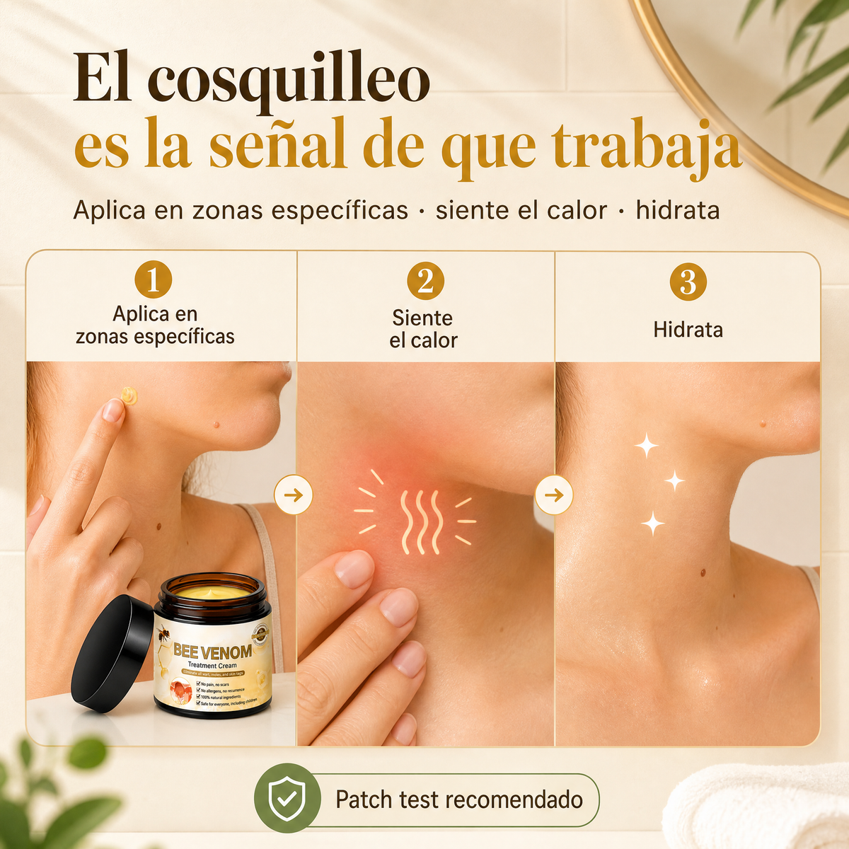 Bee Venom Antiverrugas Lunares — vista 4