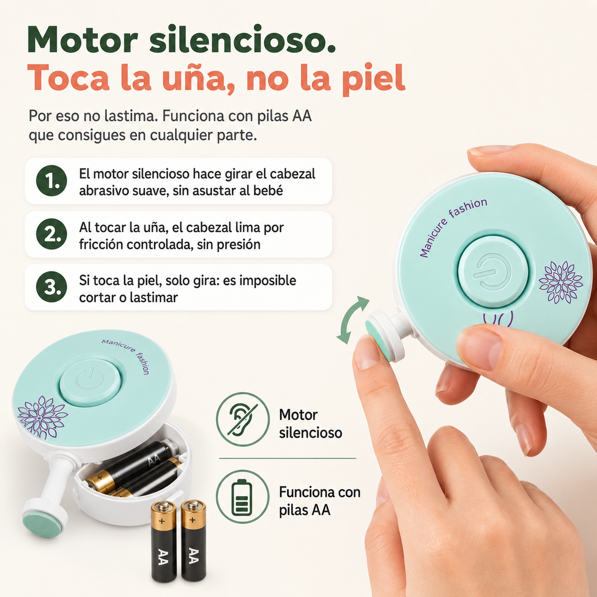 Afilador De Unas Electrico — vista 4