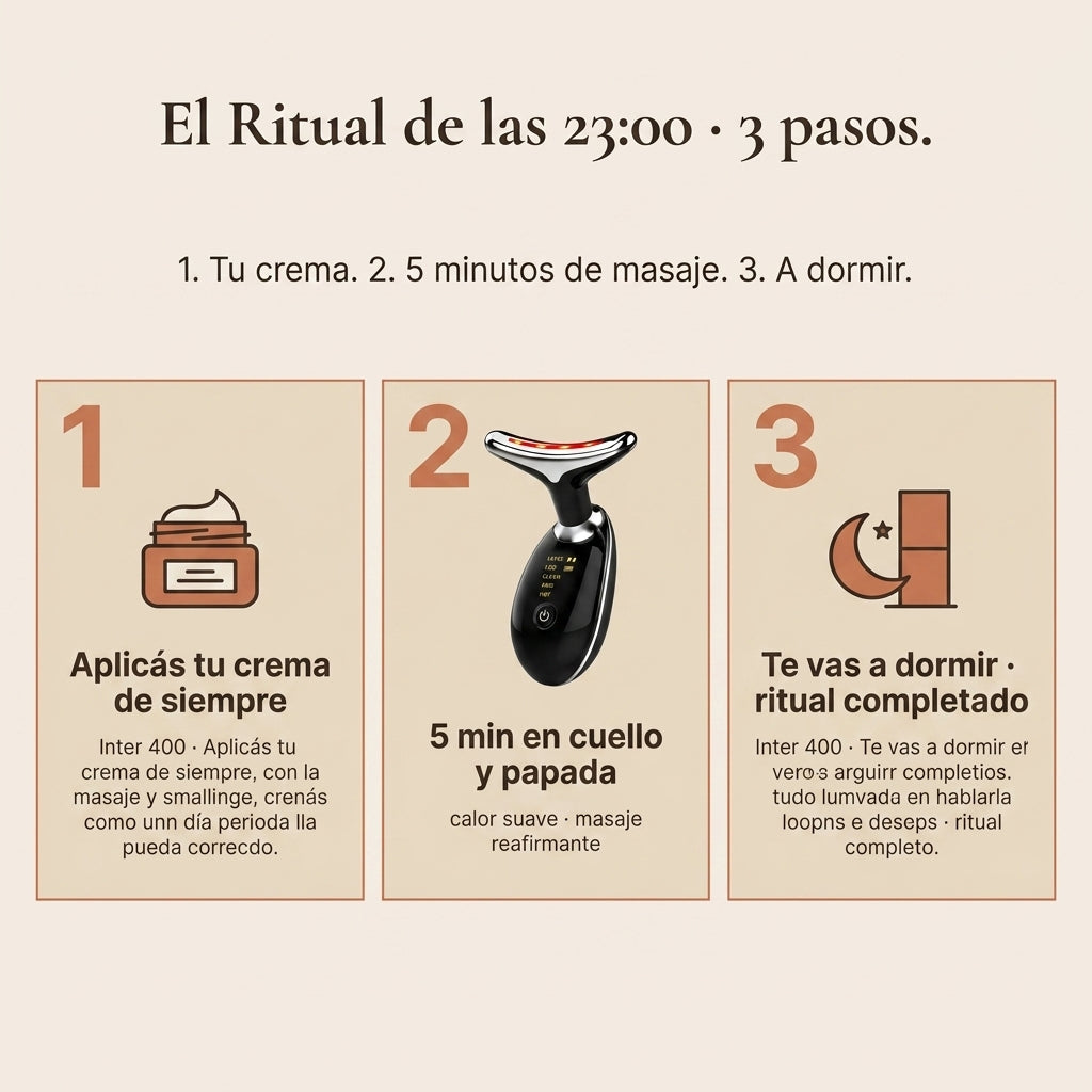 Masajeador Facial Papada Cuello Reafirma - id 6100 / 1852 — vista 4