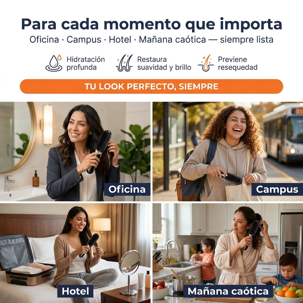 Cepillo Alisador Portatil Inalambrico — vista 5