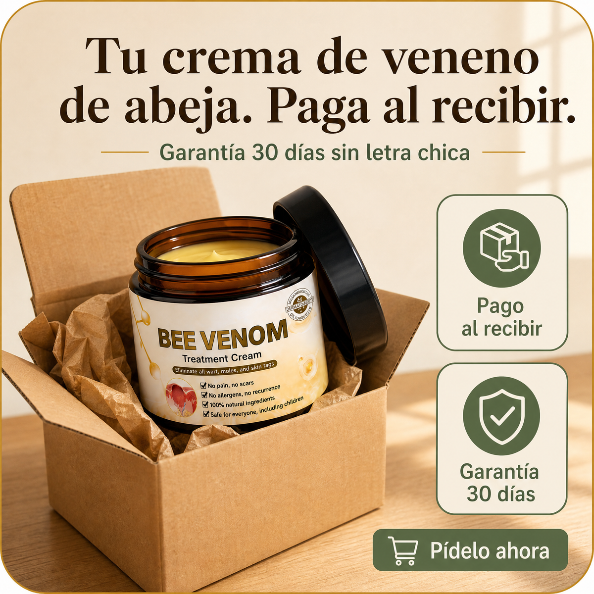Bee Venom Antiverrugas Lunares — vista 7