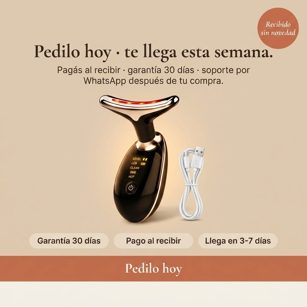 Masajeador Facial Papada Cuello Reafirma - id 6100 / 1852 — vista 8
